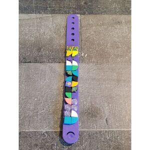 Youth purple Lego bracelet toy figure accessory